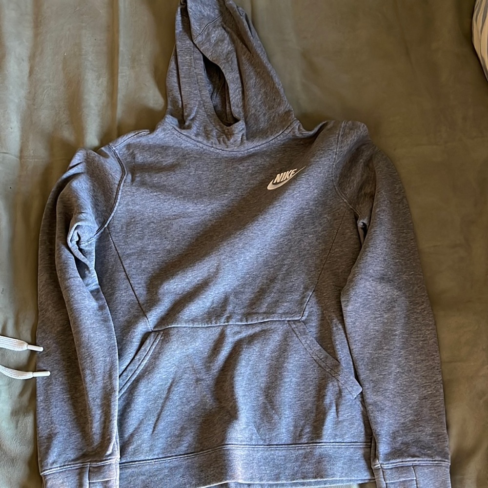 Nike Grey Athletic Hoodie